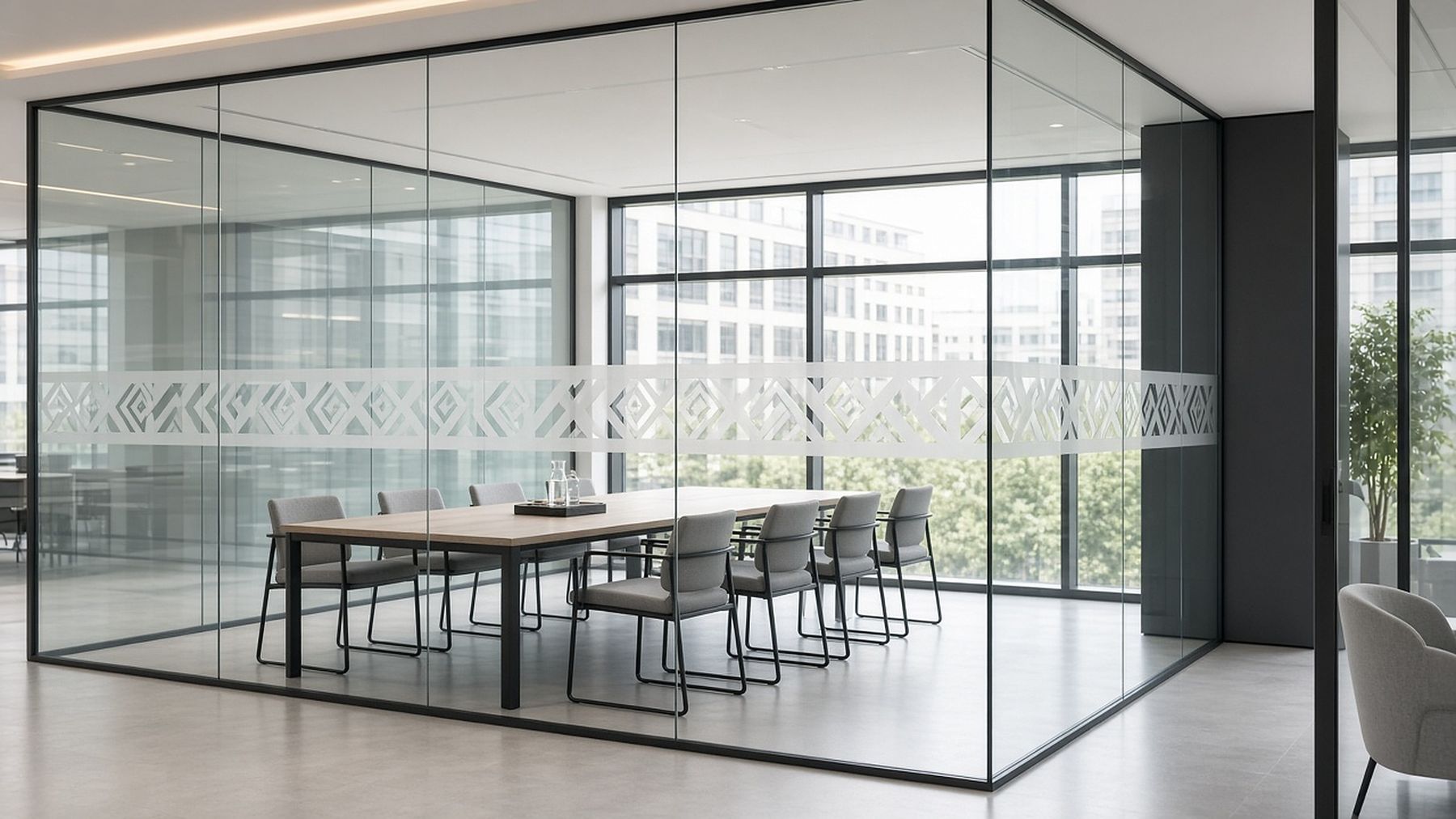 Glass manifestation film
