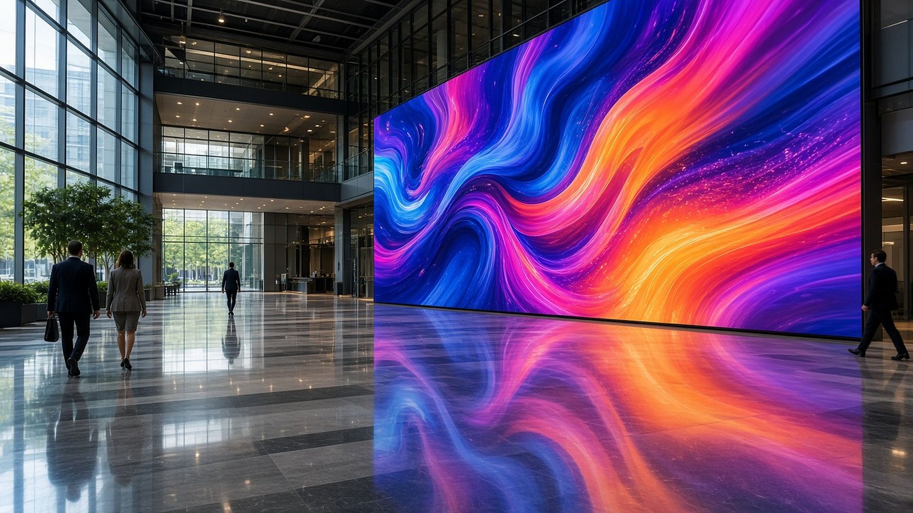 LED video wall